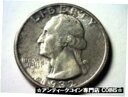 【極美品/品質保証書付】 アンティークコイン コイン 金貨 銀貨 [送料無料] 1932 WASHINGTON QUARTER CHOICE UNCIRCULATED / GEM CH.UNC./GEM NICE ORIGINAL COIN