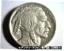 【極美品/品質保証書付】 アンティークコイン コイン 金貨 銀貨 [送料無料] 1937 BUFFALO NICKEL CHOICE ABOUT UNCIRCULATED CH. AU. NICE ORIGINAL COIN