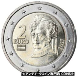 【極美品/品質保証書付】 アンティークコイン コイン 金貨 銀貨 [送料無料] [#790737] Austria, 2 Euro, 2017, MS(63), Bi-Metallic