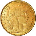  アンティークコイン コイン 金貨 銀貨   Coin, France, Marianne, 10 Francs, 1910, Paris, AU(55-58), Gold, KM:846