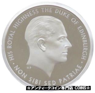 【極美品/品質保証書付】 アンティークコイン コイン 金貨 銀貨 [送料無料] 2017 Royal Mint Prince Philip Life of Service ?5 Five Pound Silver Proof Coin