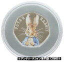 【極美品/品質保証書付】 アンティークコイン コイン 金貨 銀貨 送料無料 2016 Beatrix Potter Peter Rabbit 50p Fifty Pence Silver Proof Coin Box Coa