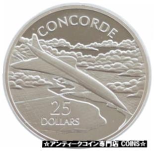 ڶ/ʼݾڽա ƥ    [̵] 2003 History of Powered Flight Concorde $25 Silver Proof 1oz Coin