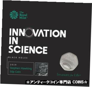  アンティークコイン コイン 金貨 銀貨  2019 Royal Mint Stephen Hawking 50p Fifty Pence Coin Pack Sealed Uncirculated