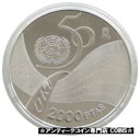 yɔi/iۏ؏tz AeB[NRC RC   [] 1995 Spain United Nations 50th Anniversary 2000 Pesetas Silver Proof Coin