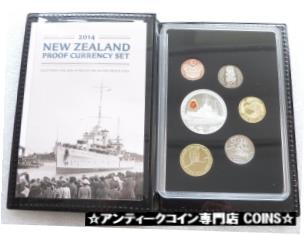 ڶ/ʼݾڽա ƥ    [̵] 2014 New Zealand HMS Achilles Proof Currency 6 Coin Set Box Coa