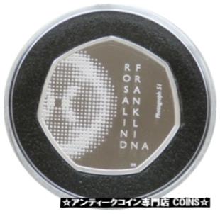  アンティークコイン コイン 金貨 銀貨  2020 Royal Mint Rosalind Franklin Piedfort 50p Fifty Pence Silver Proof Coin