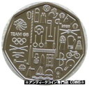  アンティークコイン コイン 金貨 銀貨  2020 Royal Mint Tokyo Olympic Games Team GB 50p Fifty Pence Coin Uncirculated