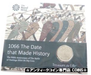 ڶ/ʼݾڽա ƥ    [̵] 2016 Royal Mint Battle of Hastings 950th Anniversary 50p Fifty Pence Coin Pack