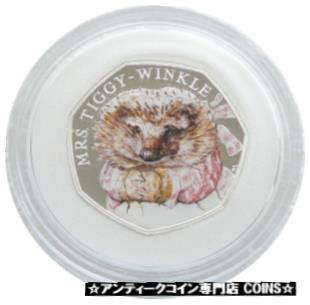 ڶ/ʼݾڽա ƥ    [̵] 2016 Beatrix Potter Mrs Tiggy-Winkle 50p Fifty Pence Silver Proof Coin Box Coa