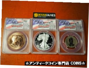  アンティークコイン コイン 金貨 銀貨  2016 W PROOF SILVER EAGLE ANACS PR70 RONALD REAGAN RP70 COIN AND CHRONICLES SET