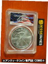  アンティークコイン コイン 金貨 銀貨  2021 (P) SILVER EAGLE PCGS MS70 FLAG CLEVELAND EMERGENCY STRUCK AT PHILADELPHIA