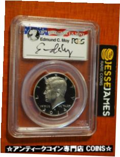  アンティークコイン コイン 金貨 銀貨  2014 P PROOF SILVER KENNEDY HALF DOLLAR PCGS PR70 DCAM FIRST STRIKE EDMUND MOY