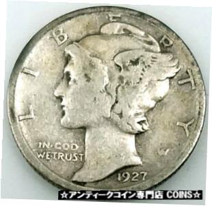 yɔi/iۏ؏tz AeB[NRC RC   [] 1927 S Mercury Dime! A good coin for your album!