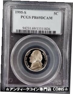 ڶ/ʼݾڽա ƥ    [̵] 1995 S Proof Jefferson Nickel graded PR 69 DCAM by PCGS!