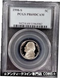 ڶ/ʼݾڽա ƥ    [̵] 1998 S Proof Jefferson Nickel certified PR 69 DCAM by PCGS!
