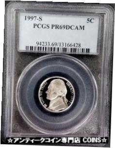 ڶ/ʼݾڽա ƥ    [̵] 1997 S Proof Jefferson Nickel certified PR 69 DCAM by PCGS!