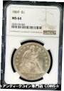 ץʡɥ꥽㤨֡ڶ/ʼݾڽա ƥ Ų 1869 Seated Liberty Dollar, with Motto, graded MS 64 by NGC! A strong strike! [̵] #oot-wr-3569-569פβǤʤ1,971,250ߤˤʤޤ