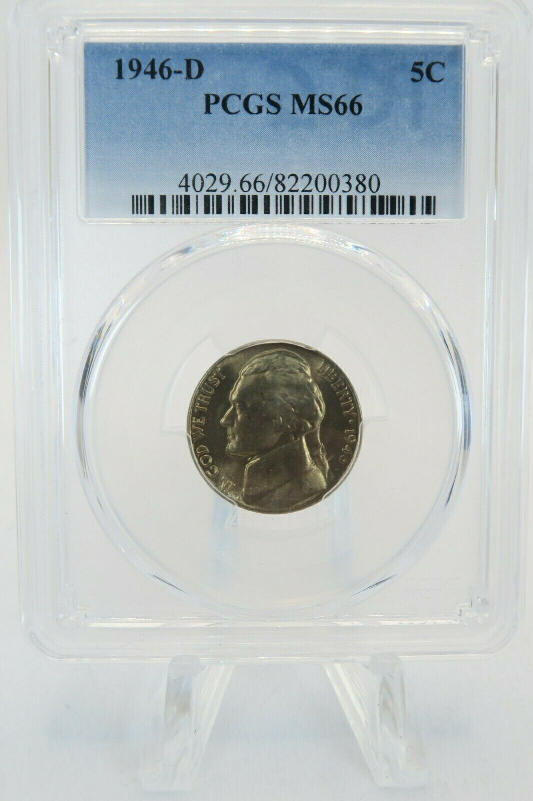 ڶ/ʼݾڽա ƥ    [̵] 1946-D PCGS MS66 Jefferson Nickel Business Strike 5C