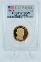  アンティークコイン コイン 金貨 銀貨  2014-S PCGS PR69DCAM Calvin Coolidge Presidential Dollar Proof $1