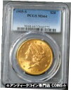 1905 S ゴールド $20 リバティ ダブル イーグル PCGS ミントステート 64 #got-wr-3598-429 1905 S GOLD $20 L...