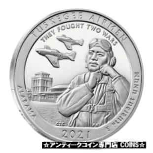 楽天金銀プラチナ　ワールドリソース【極美品/品質保証書付】 アンティークコイン コイン 金貨 銀貨 [送料無料] 2021 5 oz Silver America the Beautiful ATB Alabama Tuskegee Airmen National