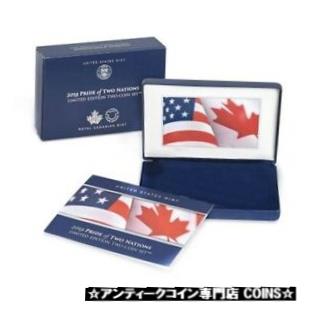 ڶ/ʼݾڽա ƥ    [̵] NO COIN - 2019 Pride of Two Nations 2-Coin Set (OEM Box)