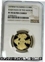 yɔi/iۏ؏tz AeB[NRC RC   [] 1979 GOLD PAPUA NEW GUINEA 100 KINA NATIONS 4 FACES NGC PROOF 70 ULTRA CAMEO