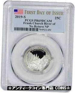 ڶ/ʼݾڽա ƥ    [̵] 2019-S FRANK CHURCH RIVER OF NO RETURN 25c CLAD PCGS PR69DCAM FIRST DAY OF ISSUE