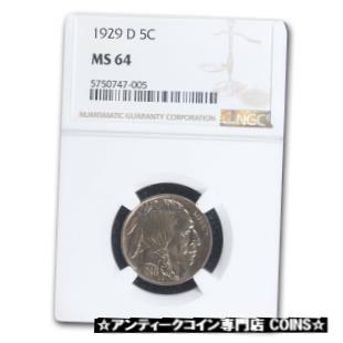 ڶ/ʼݾڽա ƥ    [̵] 1929-D Buffalo Nickel MS-64 NGC - SKU#188147