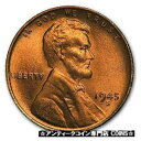  アンティークコイン コイン 金貨 銀貨  1945-S Lincoln Cent BU (Red) - SKU#9834