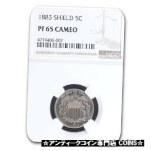  アンティークコイン コイン 金貨 銀貨  1883 Shield Nickel PF-65 Cameo NGC - SKU#214630