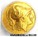 アレキサンダー大王 III AV ゴールド ステーター コイン 紀元前 323 〜 300 年 - 認定 ICG VF35 #gcf-wr-3643-221 A...