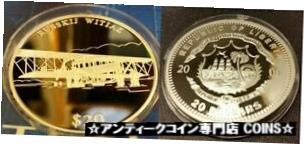 【極美品/品質保証書付】 アンティークコイン コイン 金貨 銀貨 送料無料 Liberia 2000 Large Silver Proof 20-Aviation History Russia-Witiaz(Knight)