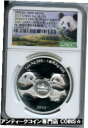 【極美品/品質保証書付】 アンティークコイン コイン 金貨 銀貨 送料無料 2017 China Silver Panda 1 oz Denver ANA Worlds Fair of Money NGC PF70 Coin JJ981