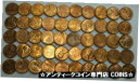 yɔi/iۏ؏tz AeB[NRC RC   [] 1945-D 1C Cent Lincoln Wheat Full Roll 50 Coins +Tube Uncirculated LG258