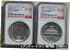 ڶ/ʼݾڽա ƥ    [̵] A Pair of NGC Antiqued PF70 China 60g Silver Medals Set - Forbidden City (FRs)