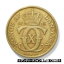 1925 デンマーク王国 1 クローネ アルミニウム ブロンズ コイン、非常に良好な状態、K1925 Kingdom of Denmark One Krone Aluminum-Bronze Coin in Very Fine Condition, K 54,250円