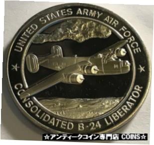 ڶ/ʼݾڽա ƥ    [̵] USA - U.S. Army Air Force - B-24 Liberator - Bomber - Proof Coin/Medal