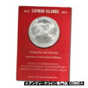 yɔi/iۏ؏tz AeB[NRC RC   [] Cayman Islands 25th Anniversary Commemorative $25 1972 Sterling Silver Coin KM9