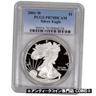 ڶ/ʼݾڽա ƥ    [̵] 2001-W American Silver Eagle Proof - PCGS PR70 DCAM