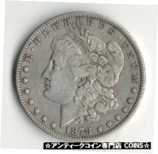  アンティークコイン コイン 金貨 銀貨  1878 SEVEN TAIL FEATHERS MORGAN SILVER DOLLAR