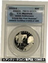 2015 S クラッド プルーフ 米国マーシャル記念ハーフダラー - PF 70 DCAM2015 S CLAD PROOF U.S. MARSHALS COMMEMORATIVE HALF DOLLAR - PF 70 DCAM(3)