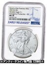 2021 (S) シルバー イーグル サンフランシスコ T-1 NGC MS70 ER 緊急衝突2021 (S) Silver Eagle Emergency Struck San Francisco T-1 NGC MS70 ER(3)