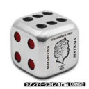 2021 ソロモン諸島 ゲーム ダイ 2 オンス シルバー $5 コイン GEM BU OGP プレセール2021 Solomon Islands Game Die 2 oz Silver $5 Coin GEM BU OGP PRESALE(3)