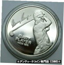 1 オンス 999 シルバー 殿堂入り PGA ツアー パートナーズ クラブ コレクション ワールド ゴルフ コイン1 Oz 999 Silver HALL o...