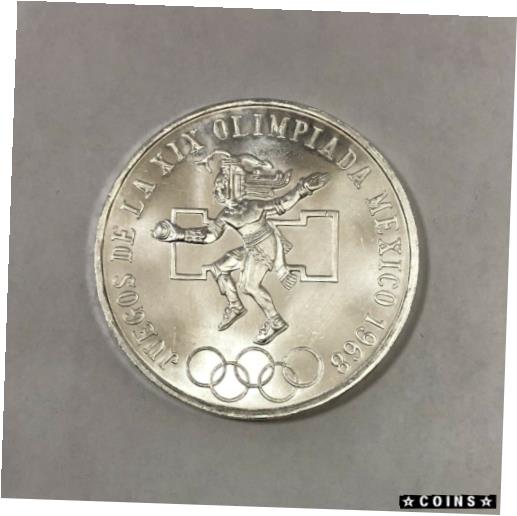 ڶ/ʼݾڽա ƥ    [̵] 1968 Juegos De La XIX Olympiad 25 Pesos Mexico About Uncirculated