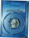 yɔi/iۏ؏tz AeB[NRC RC   [] 1980-D 5C Full Steps Jefferson Nickel-PCGS MS64FS--425-1