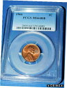 1966 1C RB リンカーン記念館-PCGS MS64RB--207-2c1966 1C RB Lincoln Memorial Cent-PCGS MS64RB--207-2c(3)