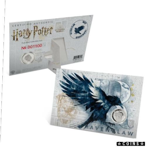  アンティークコイン コイン 金貨 銀貨  2020 Gibraltar Harry Potter Hogwarts Ravenclaw House ?1 1/3 oz Silver Proof